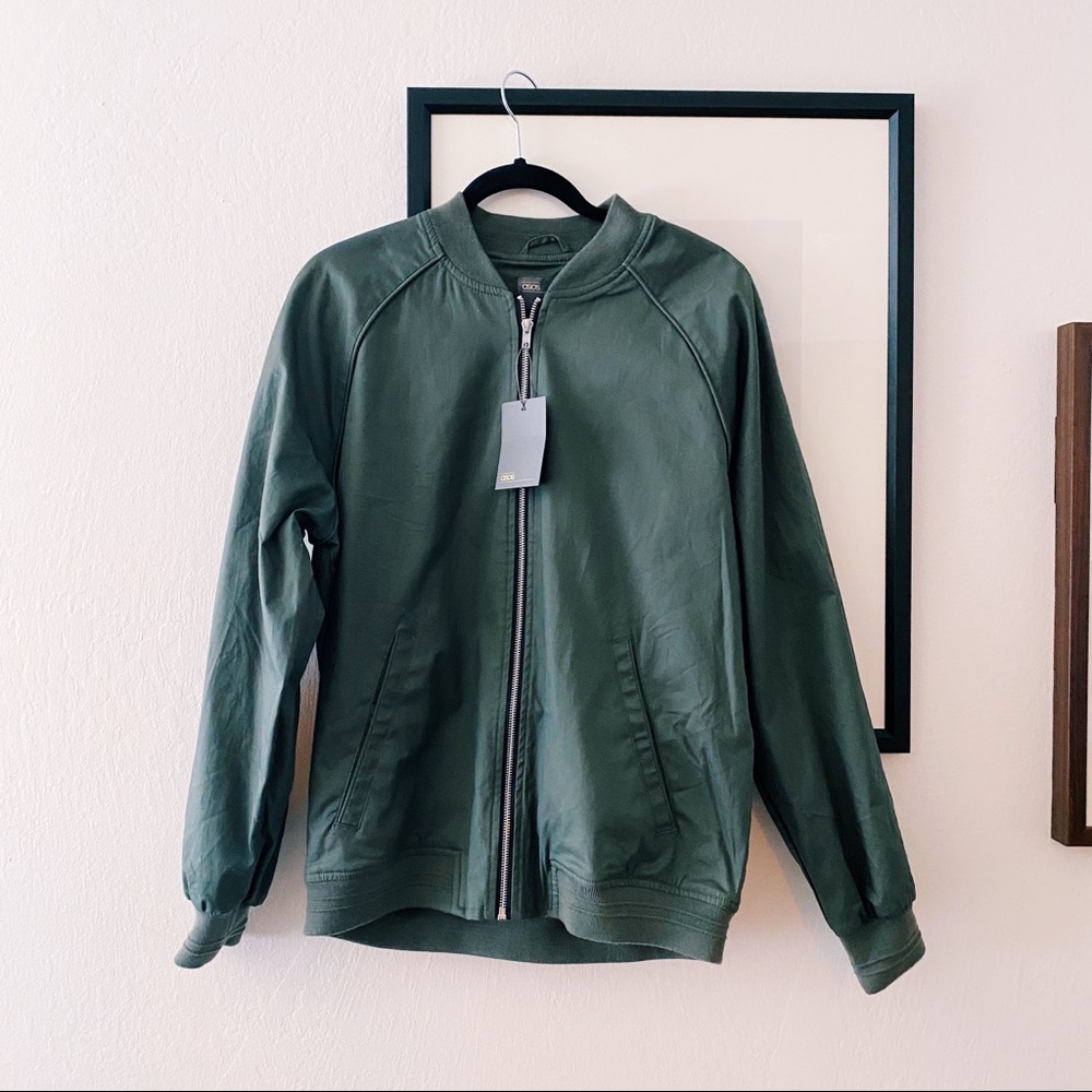 ASOS Men’s Green Bomber Jacket